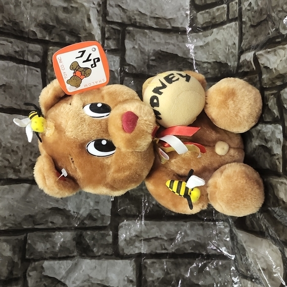 Honey bee bear with honey pot new with tags - Picture 1 of 4